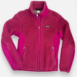 Patagonia women’s Retro-X fleece jacket magenta size medium